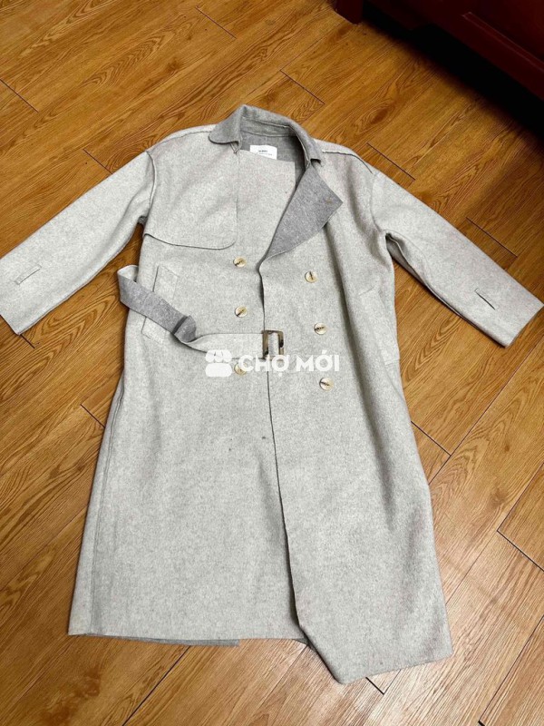 Áo măng tô Nữ Dạ ép size L