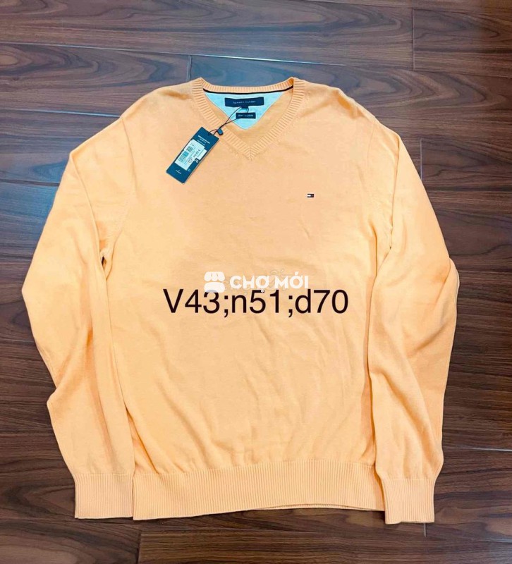 Áo len Tommy Hilfiger nam Len size L