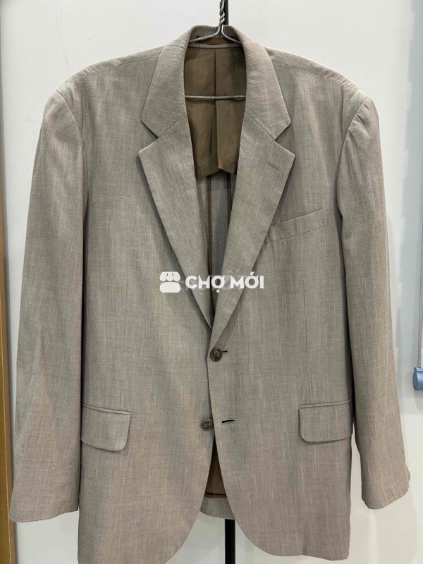 Áo vest blazer Nam Xám nhạt size L