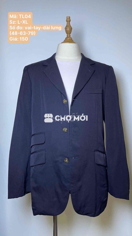 Áo vest Nam Xanh đen size L-XL