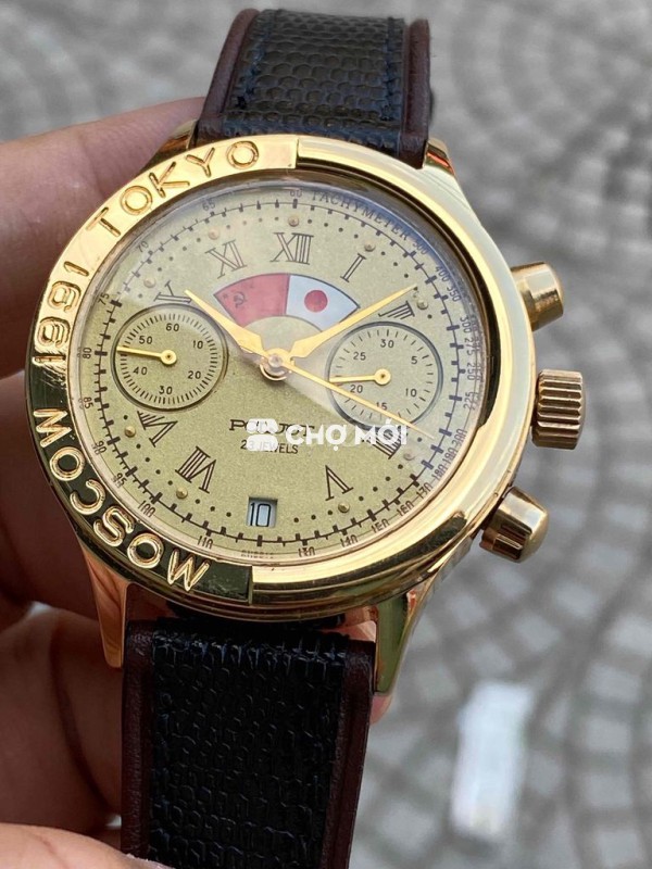 Đồng hồ Poljot 3133 Vàng 38mm