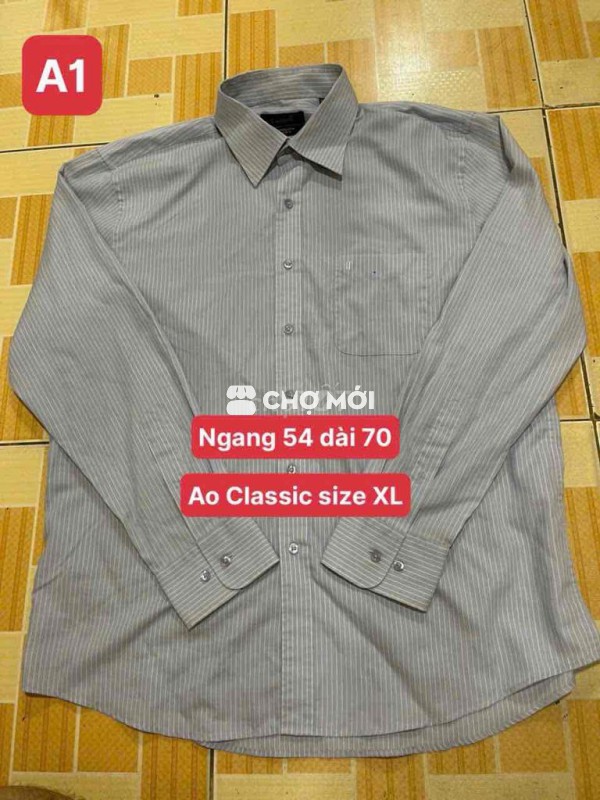 Áo sơ mi Classic Nam size L
