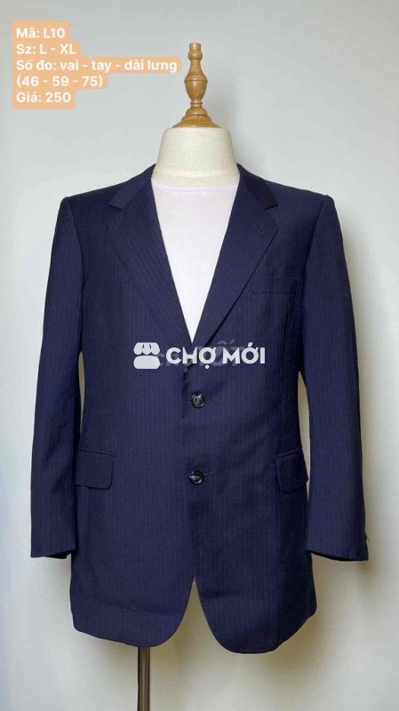 Áo vest Nam Xanh đậm size L - XL