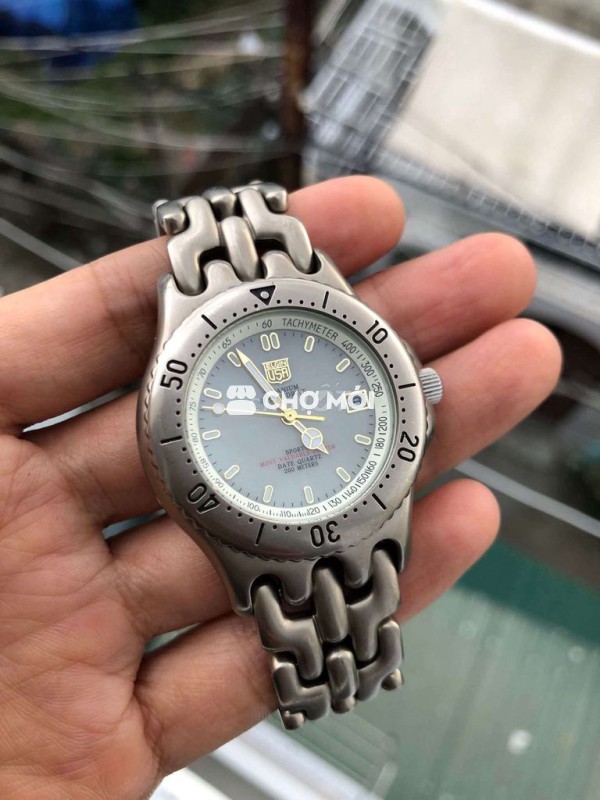 Đồng hồ ELGIN Nam Titanium Bạc