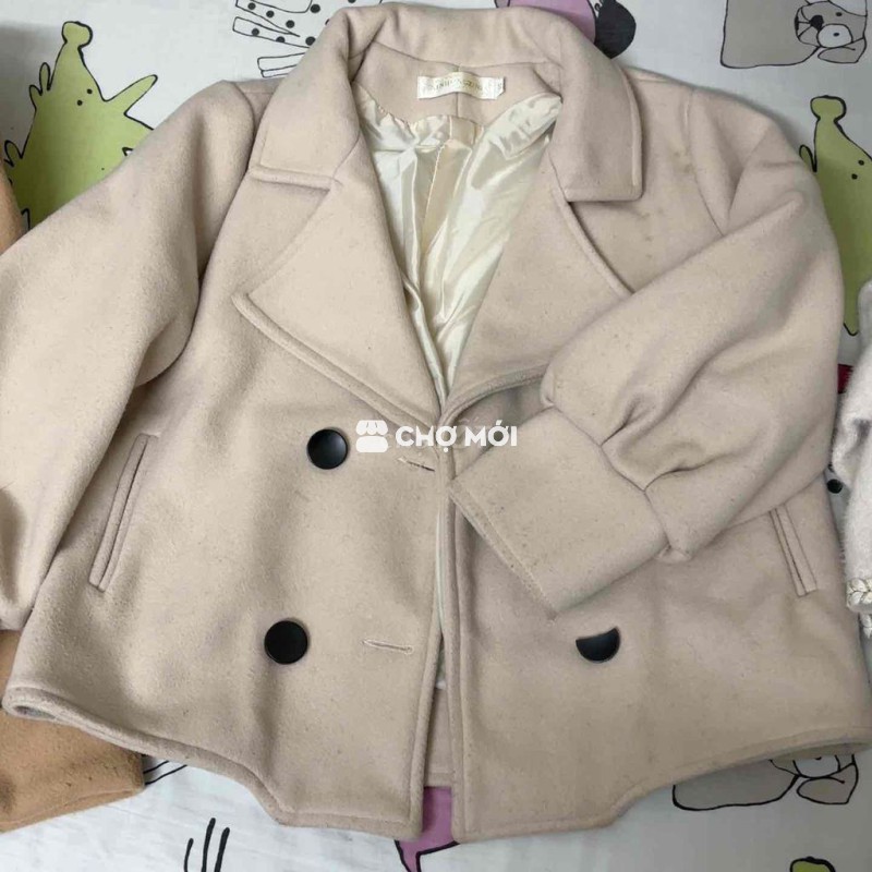 Áo khoác dạ nữ dáng ngắn