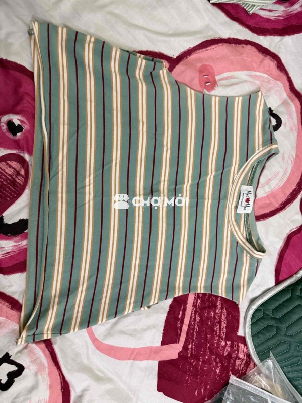 Áo croptop nữ sọc