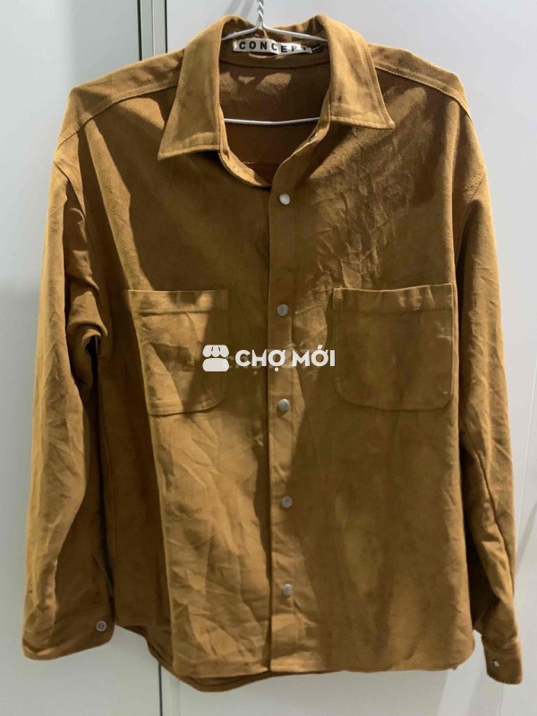 Áo sơ mi nam vải thoáng mát