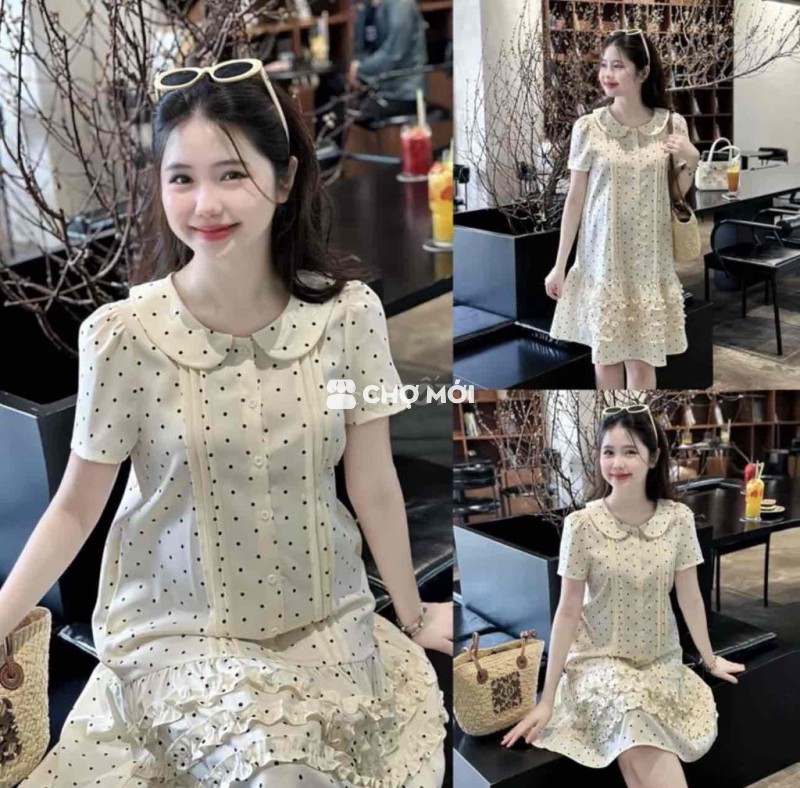 pass 1 đầm bầu *** new 99% mới mặc 1 lần