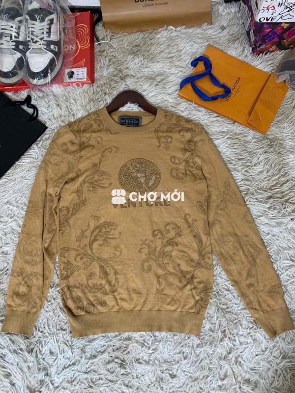 Áo len Versace nam 70% len size 46