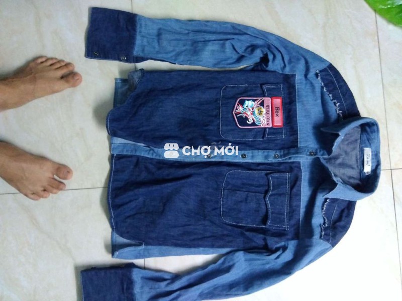 Áo sơ mi Zh:anJ Denim Nam size S