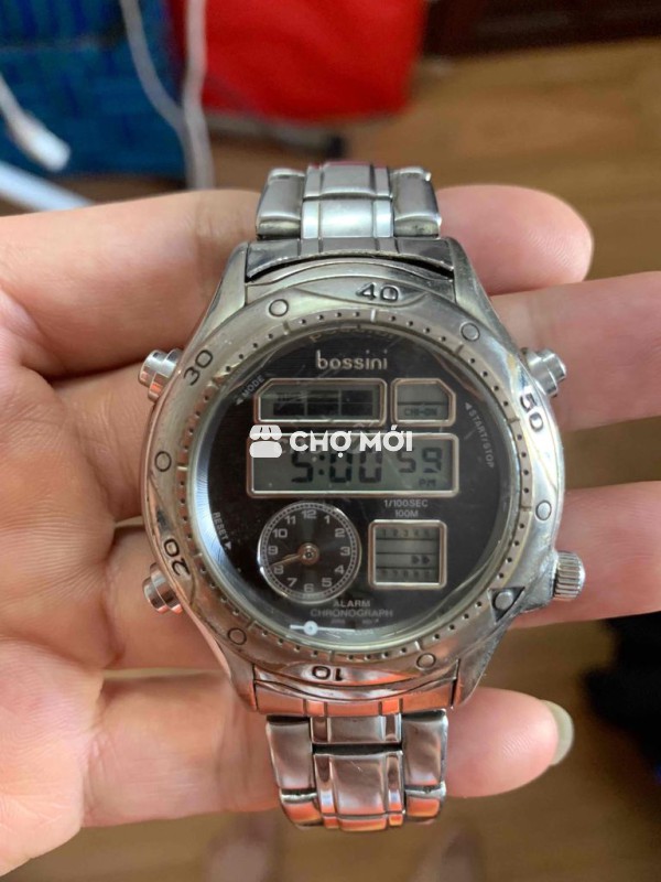Đồng hồ Bossini Thép đúc đặc Nam