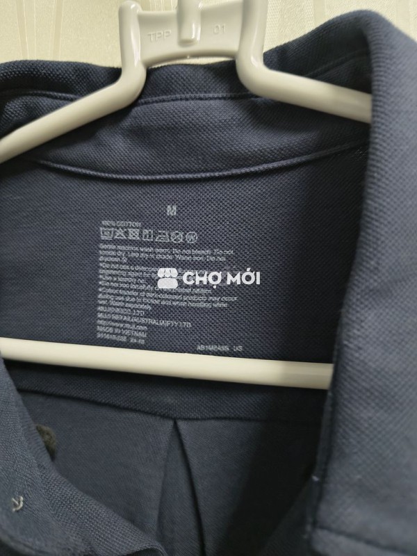 Áo polo nam 100% cotton size M