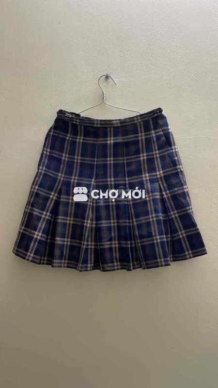 Chân váy nữ Smart kẻ caro size 68