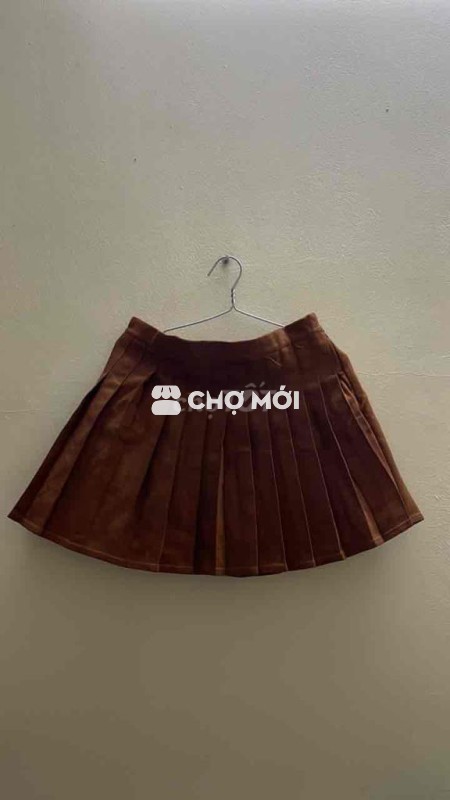 Chân váy Nữ Vải mềm mại xếp ly