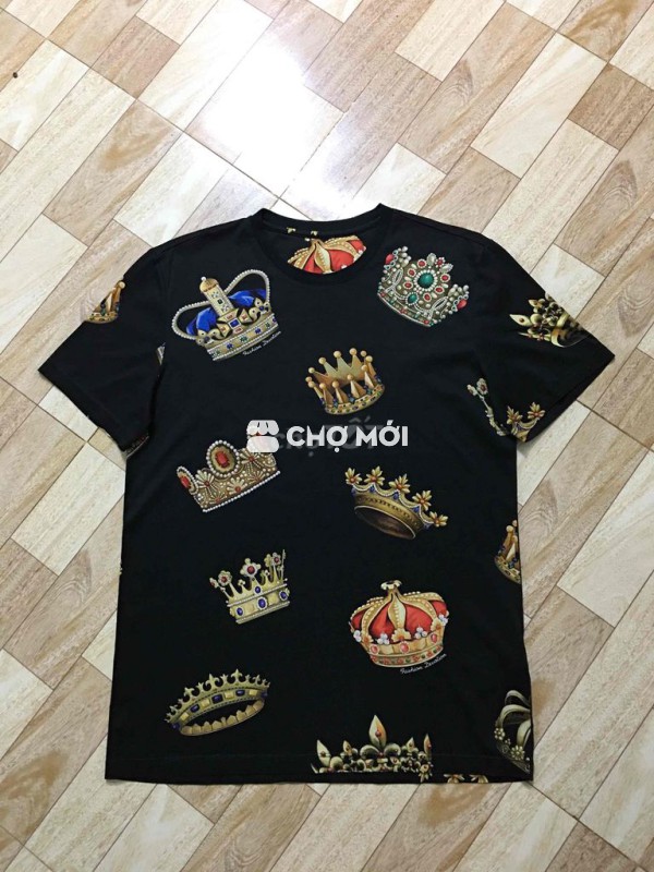 Áo thun nam Ý size M Đen Đã sử dụng