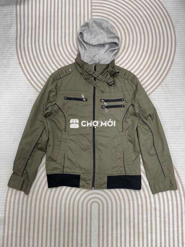 Jacket Bareback size L Số đo: ngực 63, dài 66 Giá: