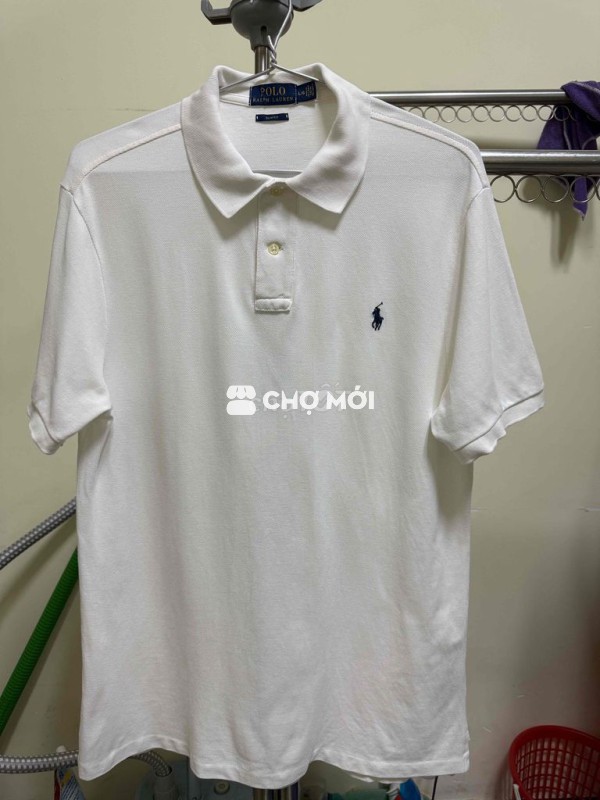 Áo polo Polo Ralph Lauren nam trắng size L