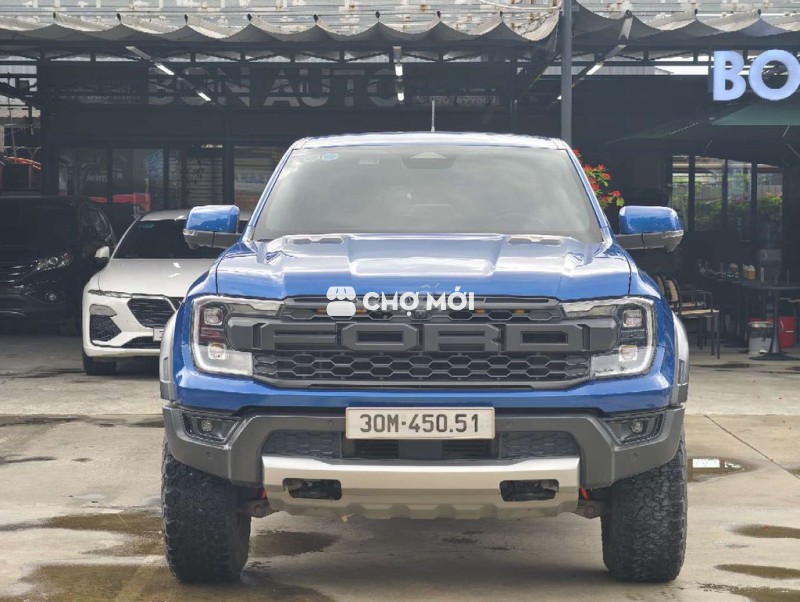 Ford Ranger Raptor 2023 xanh