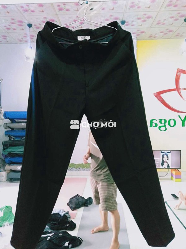 Quần tây hàng quốc size 31 Vải xịn Đen Mới 100%