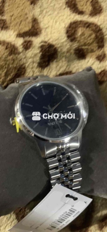 Đồng hồ đeo tay Bulova Nam Kim loại Bạc