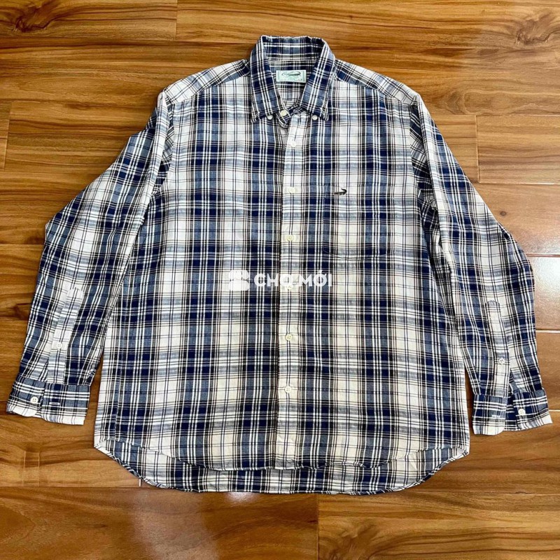 Áo sơ mi Crocodile Nam Kẻ sọc size L