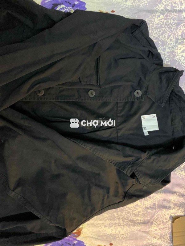 Áo sơ mi AMM Nam dài tay Đen