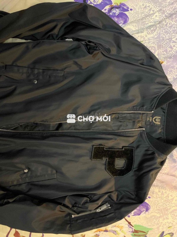 Áo khoác bomber GXG Nam Đen