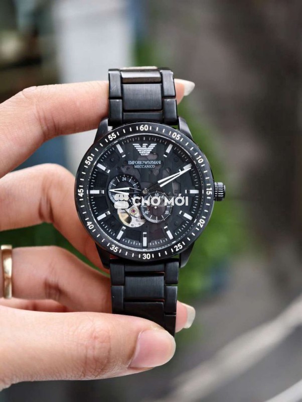 Đồng hồ Emporio Armani AR-60054 Nam Đen