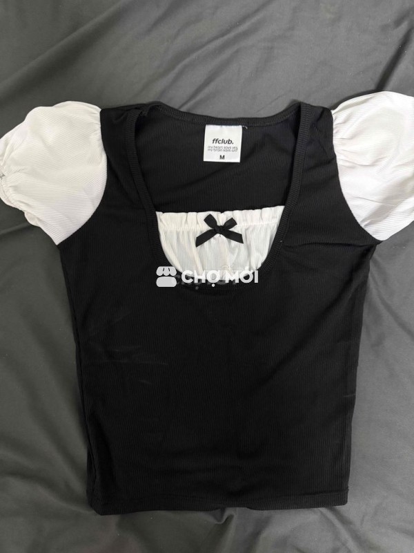 Áo khoác nữ ffclub vải gân size M dưới 55kg