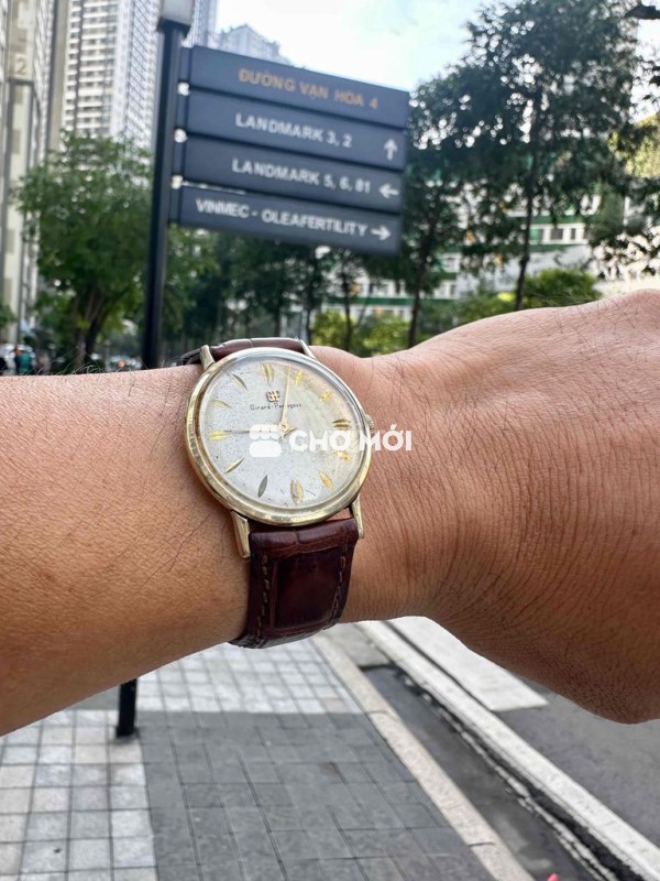 Swiss made 10k Goldfield back 34mm Vintage 1964