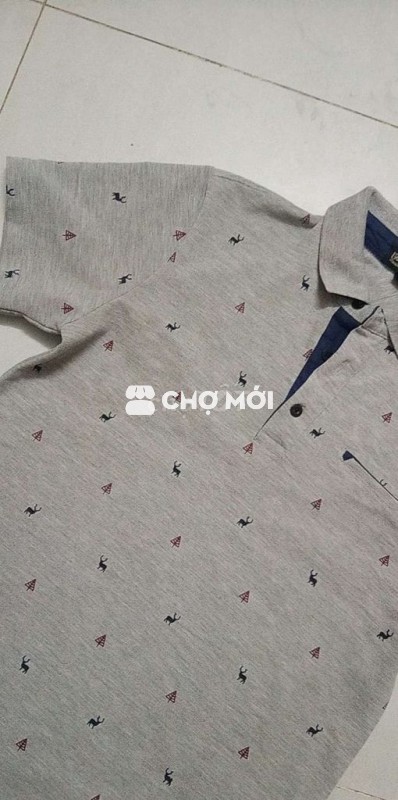 Áo nam vải thun size L-XL vừa lấy hết 80k