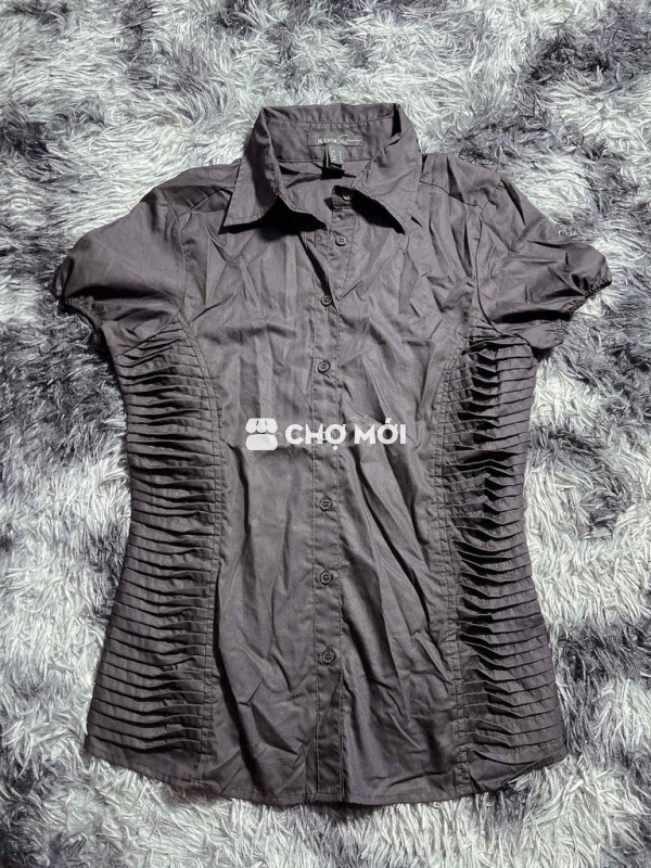 Áo sơ mi Mango nữ Cotton Spandex size M