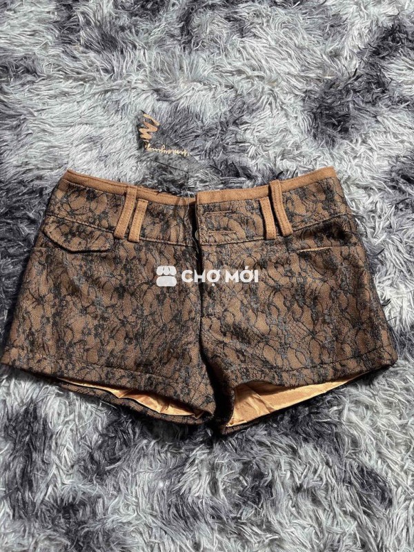Quần short nữ Dạ Ren size 36 (eo 72)