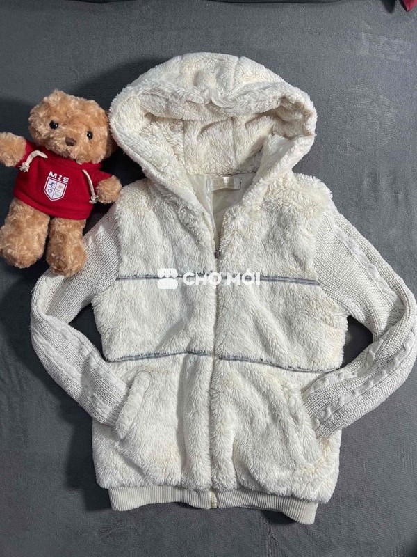 Áo khoác nữ Lông Len size M-L Đã qua sử dụng