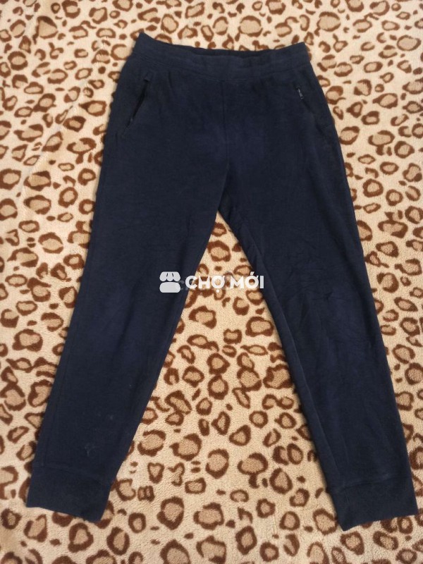 Quần jogger Uniqlo Nỉ chun co giãn size L