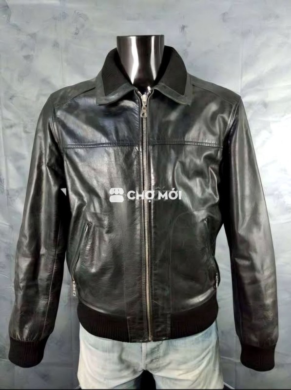 Áo khoác da trâu Buffalo hiệu Oakwood 66-72kg