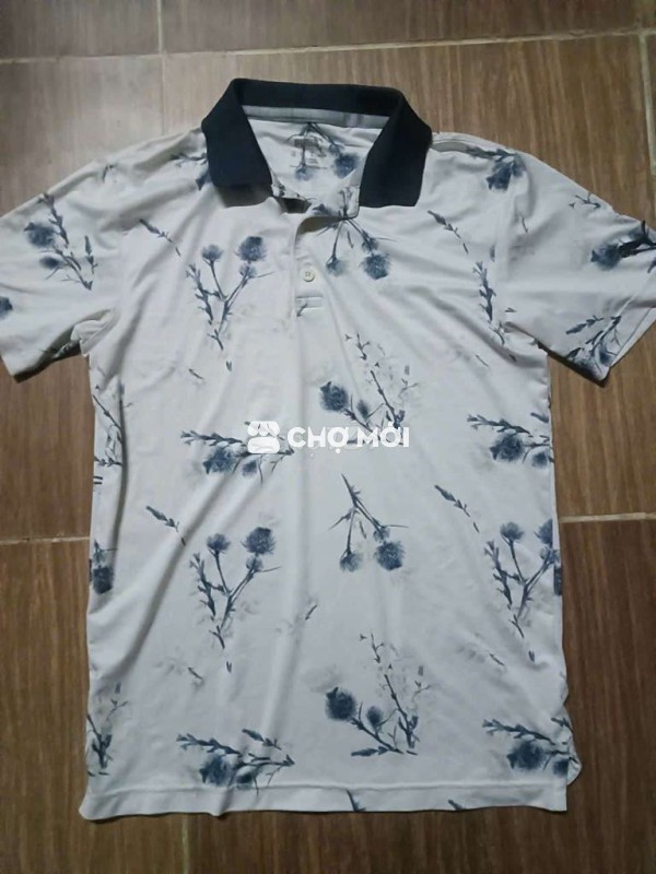 Áo Polo Puma MATTR Lowlands Nam Trắng họa tiết