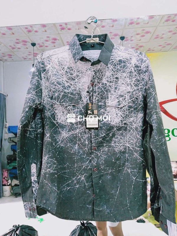 sale 5 Áo sơ mi HD Luxury Nam 40 đến 50kg