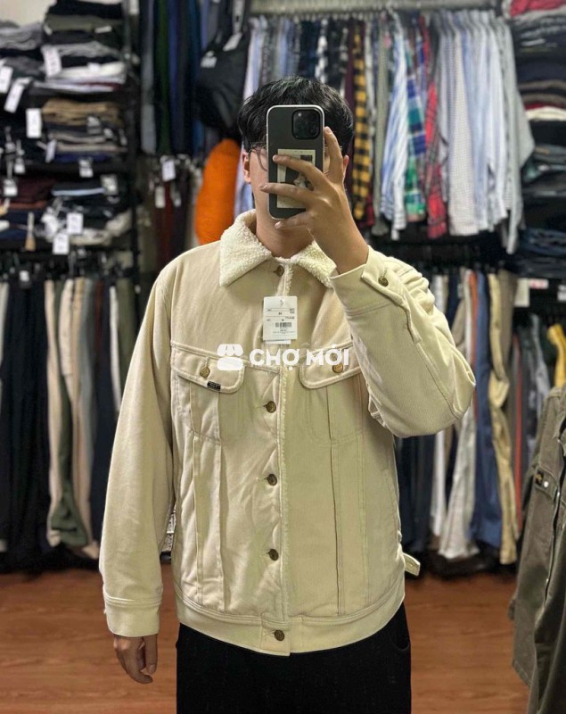 Áo khoác lông cừu LE3 cao cấp xuất khẩu