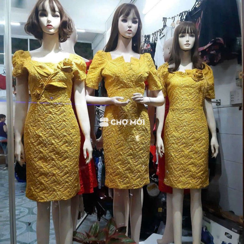 Đầm Nữ Vải Thời trang cao cấp