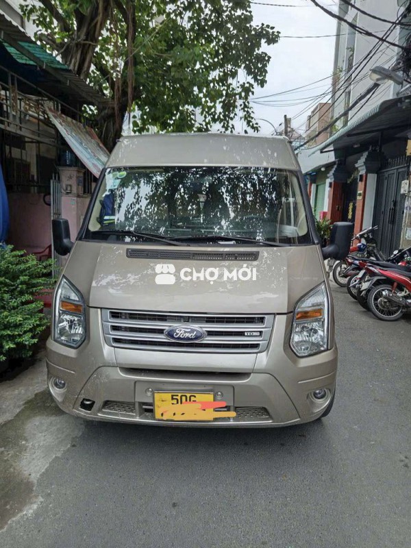 Ford Transit 2013 16 chỗ Vàng cát