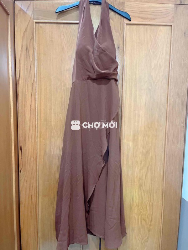 Đầm maxi Nữ màu Nâu dưới 55kg