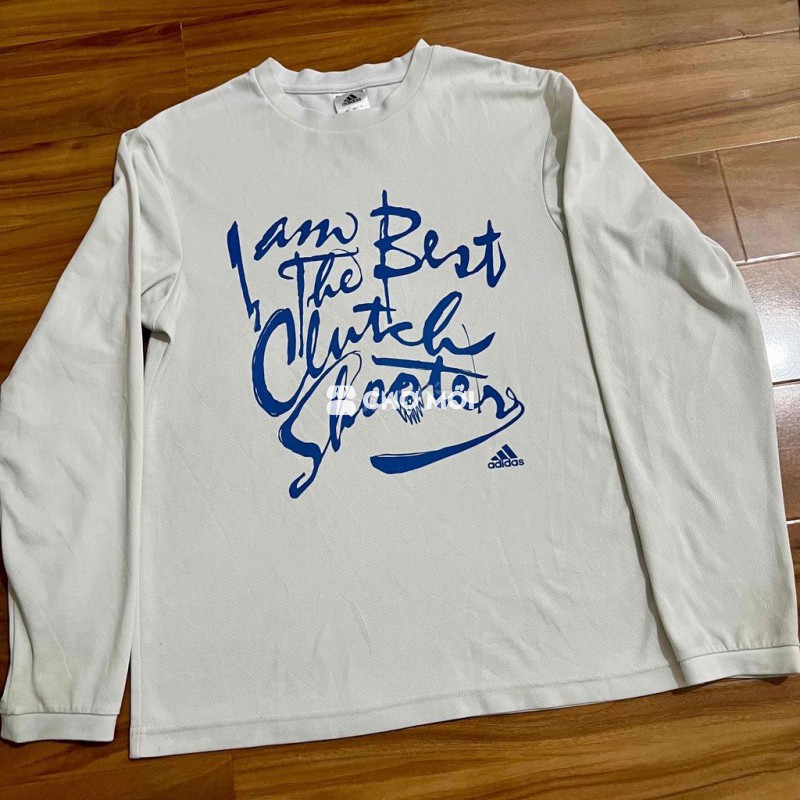 Áo thun dài tay Adidas Nam Trắng