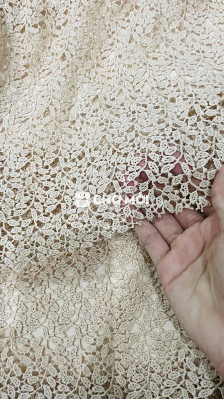 Váy Zara Nữ Ren Hồng nhạt Xòe tầng