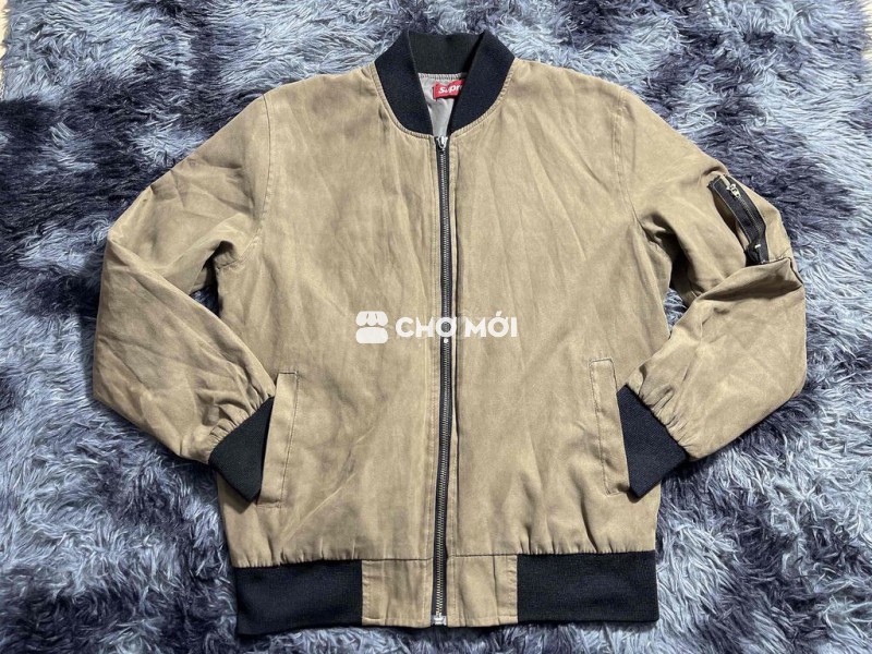 Áo khoác Supreme Nâu S-M ( Nam Nữ mặc đều OK)
