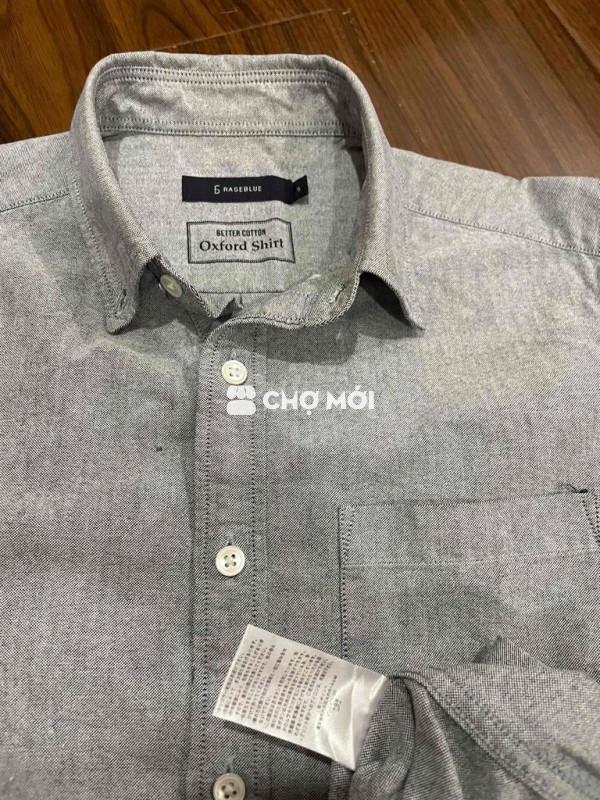 Áo sơ mi nam RAGEBLUE Denim size S