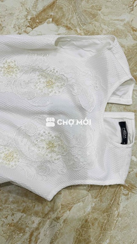 Váy NEM nữ Trắng Dày dặn