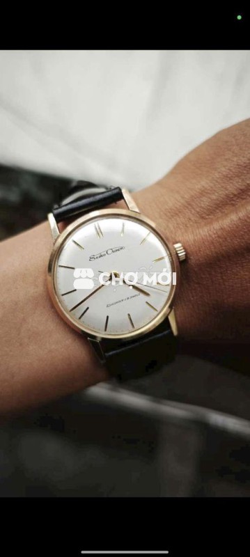 gl Đồng hồ Seiko Crown Vàng bọc 33.5mm