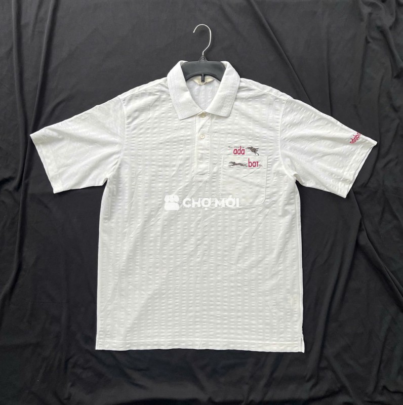 🔔Áo thun ADABAT -sz XL 69-76kg-trắng kem FREE SHIP