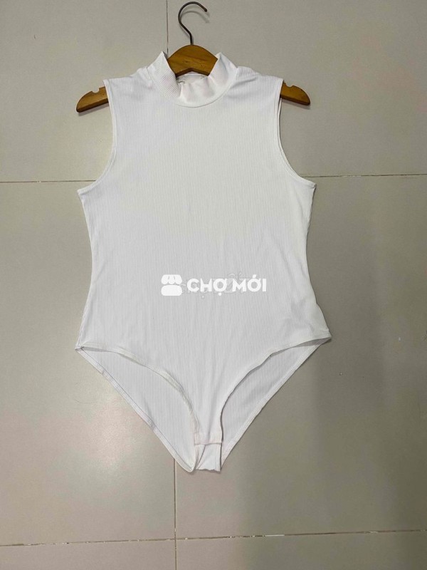 Jumpsuit H&M Nữ Thun lạnh Trắng size L